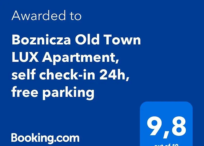 Boznicza Old Town Lux Apartment, Self Check-in 24h, Free Parking *